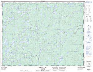 NTS 50k map for Kopka River, Ontario