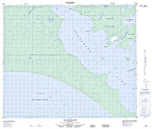 NTS 50k map for Little Playgreen Lake, Manitoba