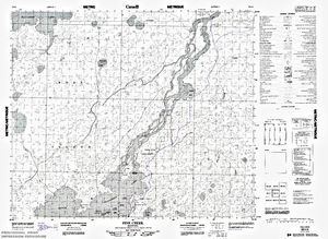 NTS 50k map for Little Playgreen Lake, Manitoba