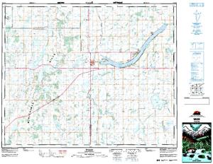 Wakaw Lake Depth Chart