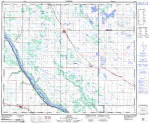 Depth Chart Of North Saskatchewan River