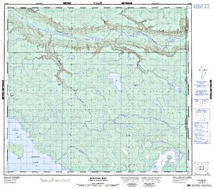 NTS 50k map for Clearwater River, Alberta