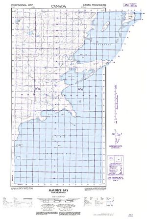 NTS 50k map for Lake Athabasca, Alberta