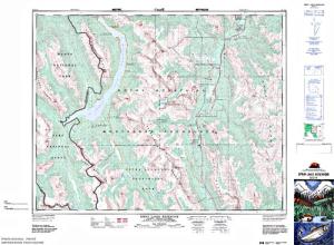 Spray Lakes Depth Chart