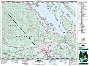 Map Of Crofton Bc Crofton Lake, British Columbia | Angler's Atlas
