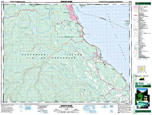 NTS 50k map for WOLF LAKE, British Columbia