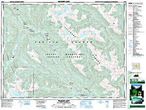 NTS 50k map for HARRISON LAKE, British Columbia