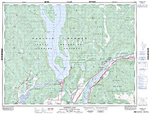 Harrison Lake Bc Map Hicks Lake, British Columbia | Angler's Atlas