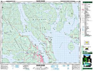 NTS 50k map for MOHUN LAKE, British Columbia