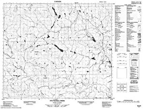 NTS 50k map for Nation River, British Columbia
