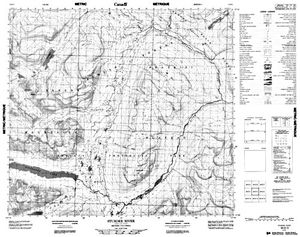 NTS 50k map for BLACK LAKE, British Columbia