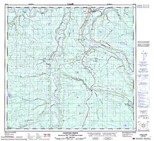 NTS 50k map for ANDY BAILEY LAKE, British Columbia