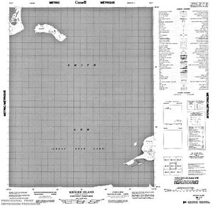 NTS 50k map for Great Bear Lake, Northwest Territories