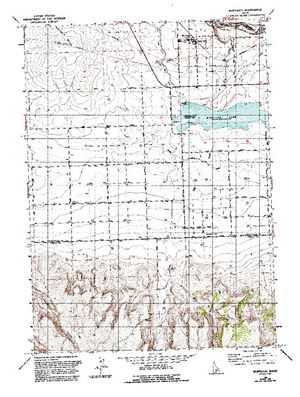 Topographic map for Snake River, Idaho