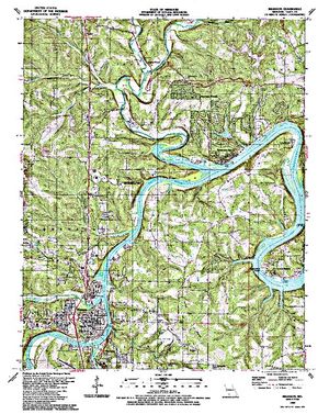 Lake Taneycomo Fishing Map Lake Taneycomo | Angler's Atlas
