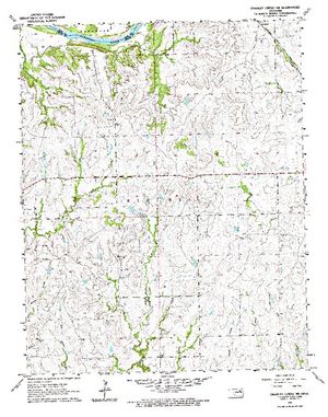 Map Of Kaw Lake