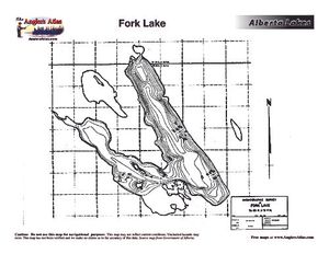 FORK LAKE, Alberta | Angler's Atlas