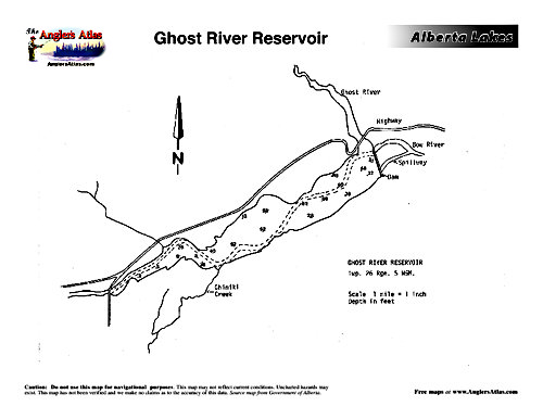 Ghost Reservoir Depth Chart