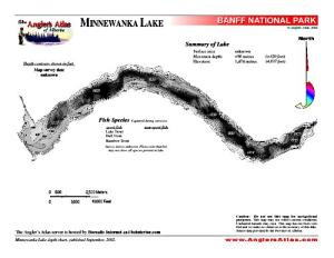 Lake Minnewanka Depth Chart