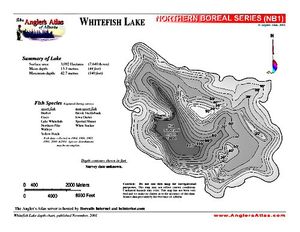 Whitefish Lake Free Maps Angler S Atlas