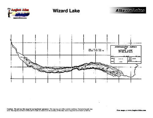 Wizard Lake Depth Chart
