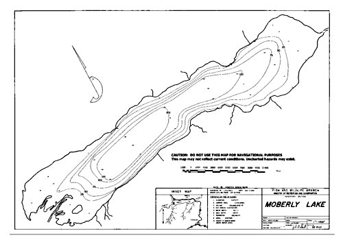 Cameron Lake Depth Chart