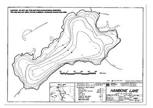 Contour map for HAMBONE LAKE, British Columbia