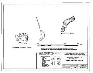 Contour map for CHICKEN RANCH LAKE, British Columbia