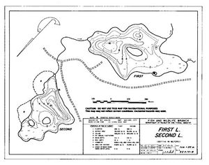 Contour map for FIRST LAKE, British Columbia