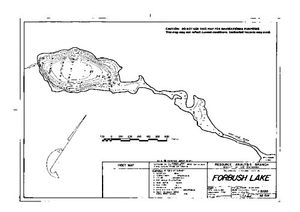 Contour map for Puntledge River, British Columbia
