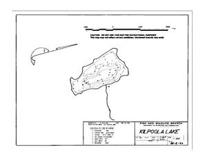 Contour map for KILPOOLA LAKE, British Columbia