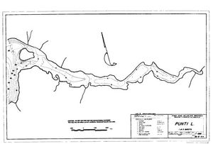 Contour map for PUNTZI LAKE, British Columbia