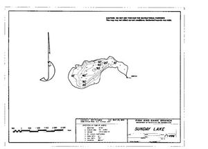 Contour map for Tepee Lakes, British Columbia
