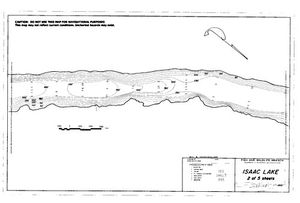 Contour map for Betty Wendle Creek, British Columbia