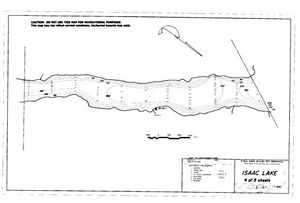 Contour map for Betty Wendle Creek, British Columbia