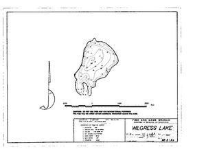 Contour map for WILGRESS LAKE, British Columbia