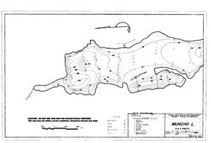 Contour map for MUNCHO LAKE, British Columbia