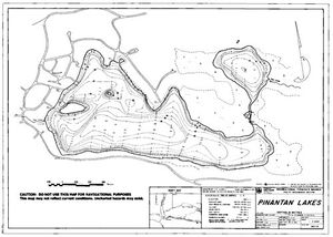 Contour map for PINANTAN LAKE, British Columbia