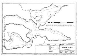 Contour map for SPROAT LAKE, British Columbia