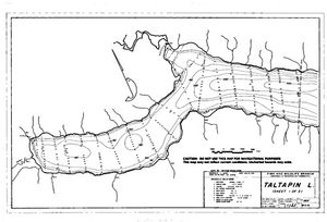 Contour map for Pinkut Creek, British Columbia