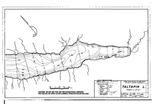 Contour map for Pinkut Creek, British Columbia