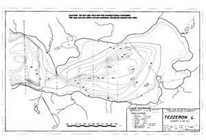 Contour map for TEZZERON LAKE, British Columbia