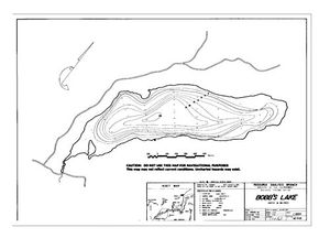 Contour map for BOBBS LAKE, British Columbia