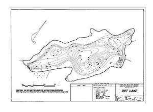 Contour map for WHEELER LAKE, British Columbia