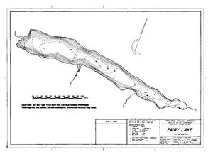 Contour map for FAIRY LAKE, British Columbia