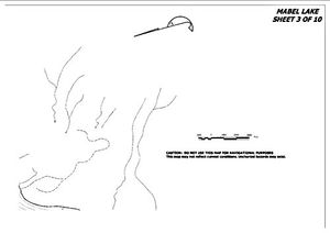 Contour map for Shuswap River, British Columbia