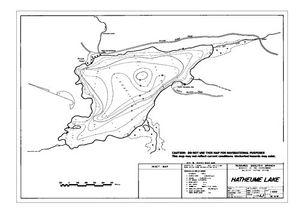 Contour map for HATHEUME LAKE, British Columbia
