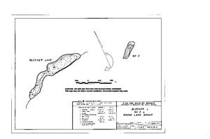 Contour map for BLEEKER LAKE, British Columbia