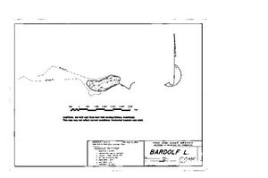 Contour map for BARDOLPH LAKE, British Columbia
