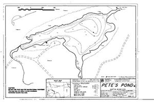 Contour map for San Juan River, British Columbia